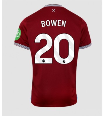 Lacne Muži Futbalové dres West Ham United Jarrod Bowen #20 2025-26 Krátky Rukáv - Domáci